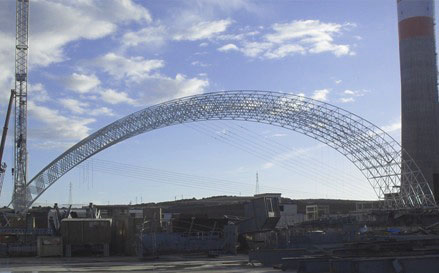 海北大型网架结构